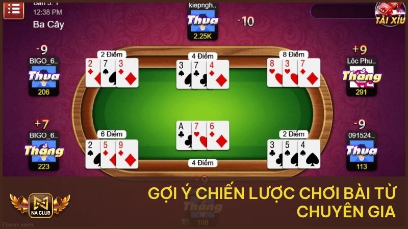 Gợi ý chiến lược chơi bài từ chuyên gia