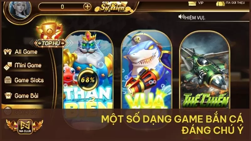 Game Bắn Cá Ăn Xu – Giải Trí Thả Ga, Săn Thưởng Hấp Dẫn 2 Một số dạng game bắn cá đáng chú ý