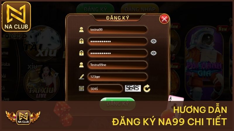 Hướng dẫn đăng ký NA99 chi tiết cho hội viên mới 