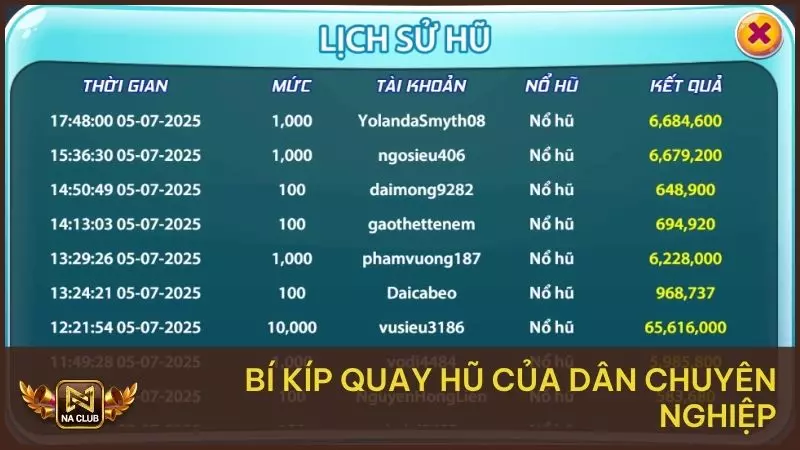 Bí kíp quay hũ của dân chuyên nghiệp