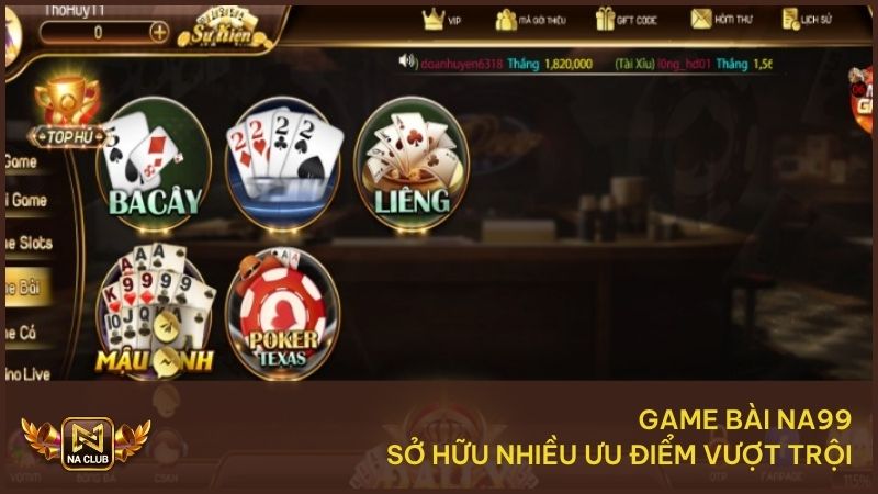NA99 sở hữu nhiều ưu điểm mà nhất định bạn không thể bỏ qua