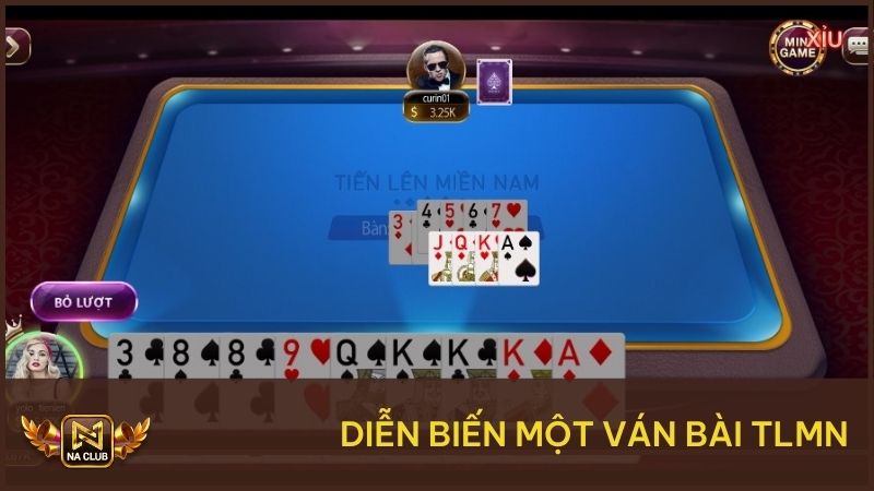 Diễn biến một ván bài TLMN